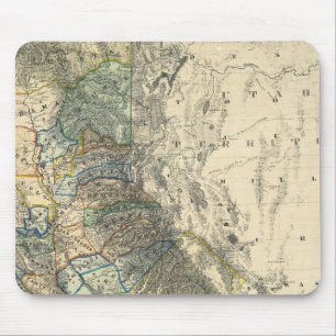 Britton and Rey's Map of California Mouse Mat