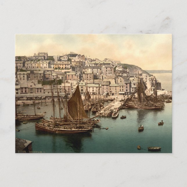 Brixham #1 - England Postcard (Front)