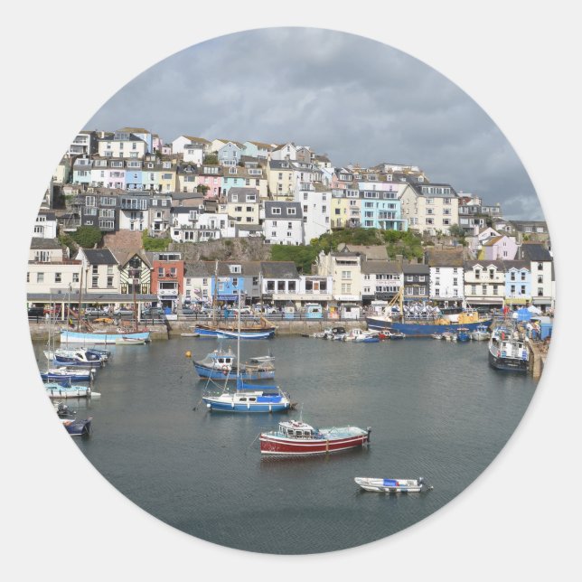 Brixham Bay Stickers (Front)