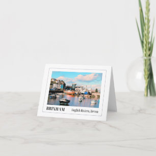 Brixham Harbour, English Riviera, Devon Card