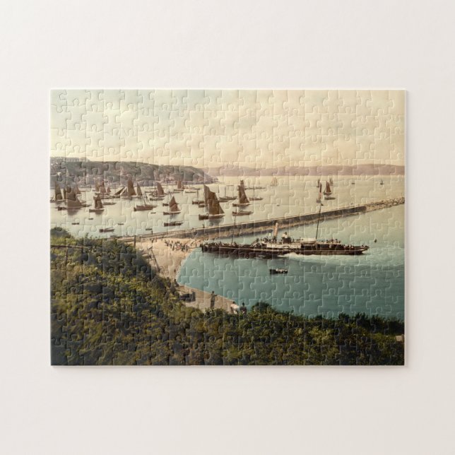 Brixham III, Devon, England Jigsaw Puzzle (Horizontal)
