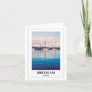 Brixham Marina, English Riviera, Devon Card