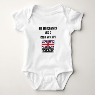brixmis my grandmother was a cold war spy baby bodysuit