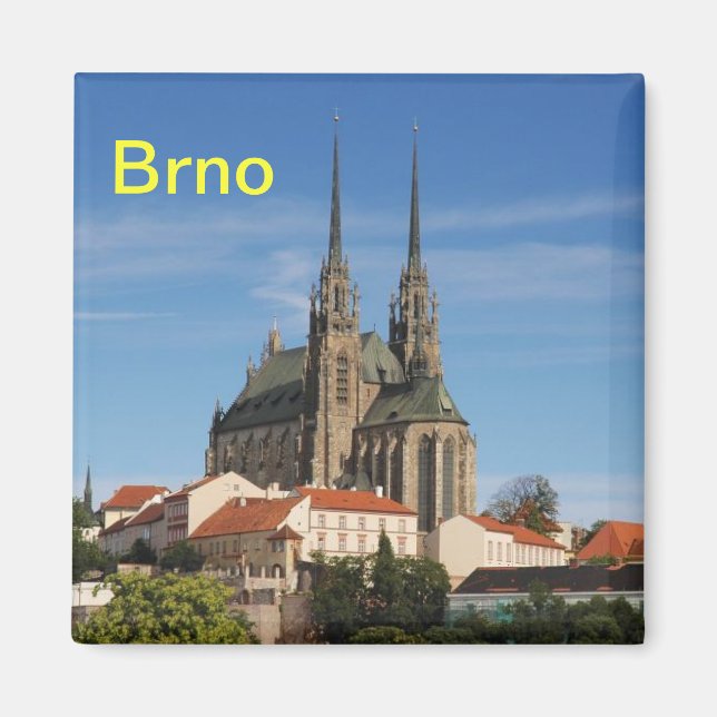 Brno fridge magnet (Front)