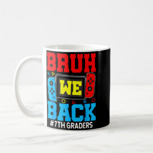 Bro Back 7th Graders Back To School Gamers Boys Coffee Mug