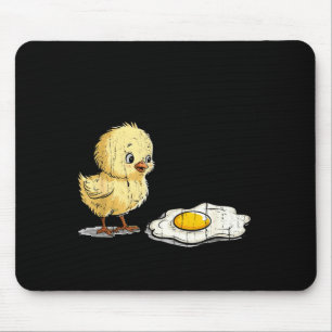 Bro Is That You, Funny Chick And Egg Mouse Mat