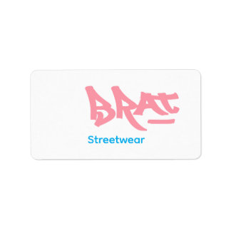 Bro logo label