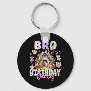 Bro Of The Birthday Fairy Little Girl Magical Key Ring