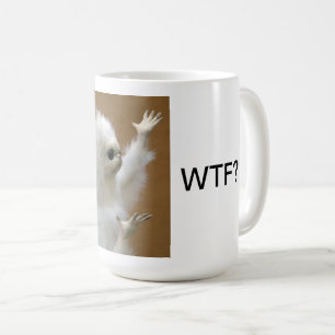 Bro...WTF coffee mug (Persian Cat)