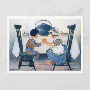 Broad Bean Soup, Jessie Willcox Smith Postcard