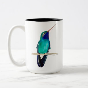 Broad-billed Hummingbird Two-Tone Coffee Mug