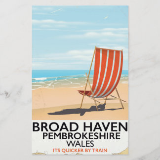 Broad Haven, Pembrokeshire,Wales seaside Stationery