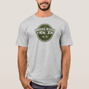 Broad River North Carolina South Carolina Kayaking T-Shirt