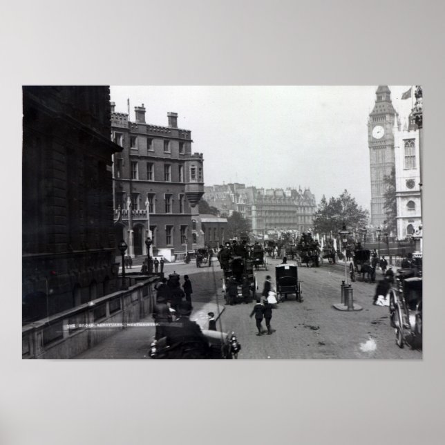 Broad Sanctuary, Westminster Poster (Front)