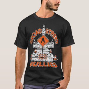 Broad Street Bullies Philadelphia Orange and Black T-Shirt
