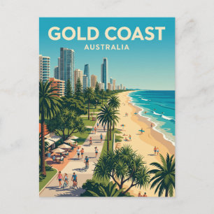 Broadbeach Australia Postcard