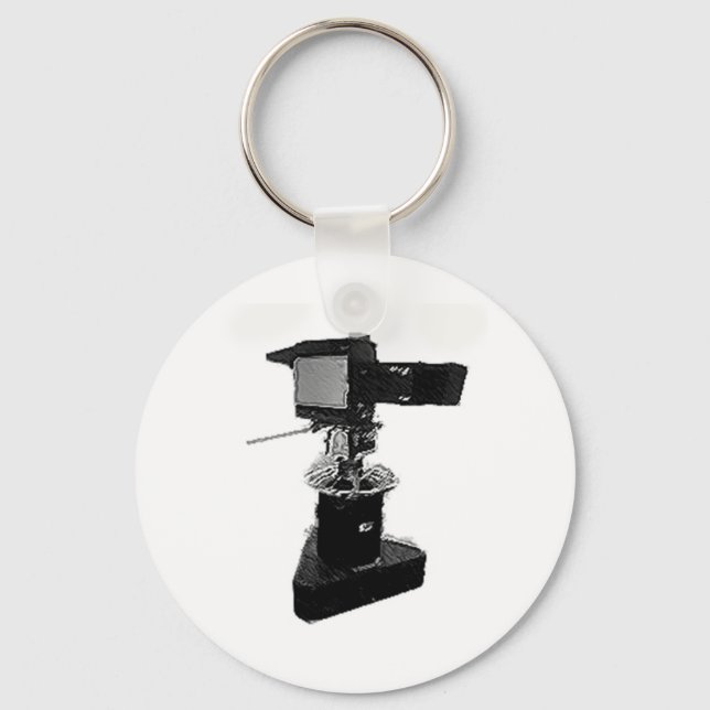Broadcast TV Camera from 1970's or 1980's Key Ring (Front)