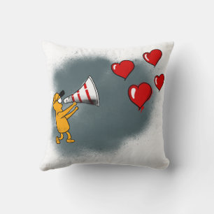 Broadcasting Love Cushion
