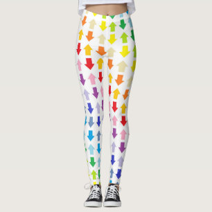 Broader Spectrum Rainbow Arrows Leggings