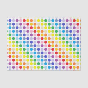 Broader Spectrum Rainbow Polka Dots Tissue Paper