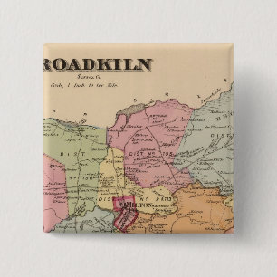 Broadkiln 15 Cm Square Badge