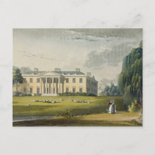 Broadlands, from Ackermann's 'Repository of Arts', Postcard