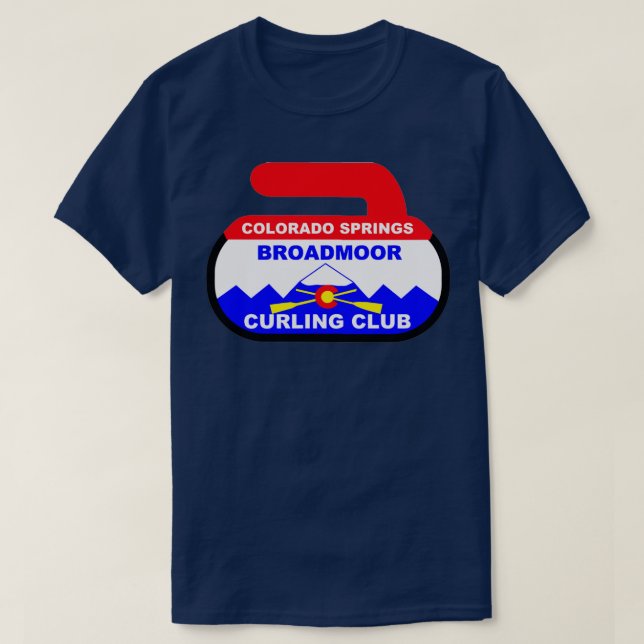 broadmoor curling T-Shirt (Design Front)