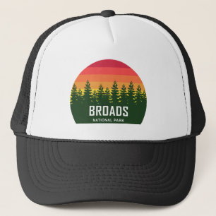Broads National Park Rainbow Trees Trucker Hat