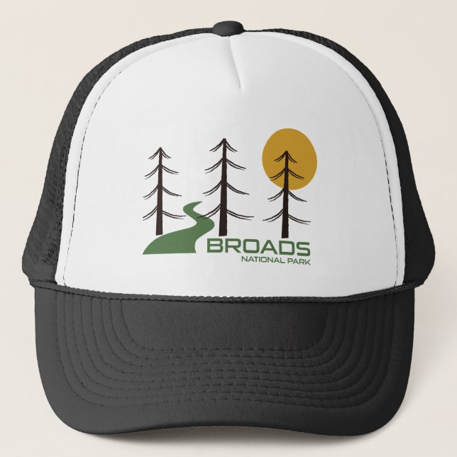 Broads National Park Trail Trucker Hat (Front)