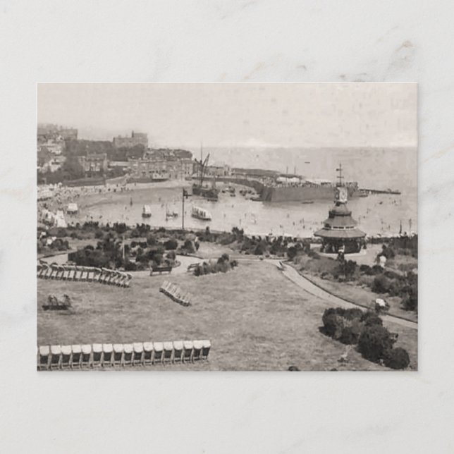 Broadstairs, Kent, UK c. 1950 Postcard (Front)