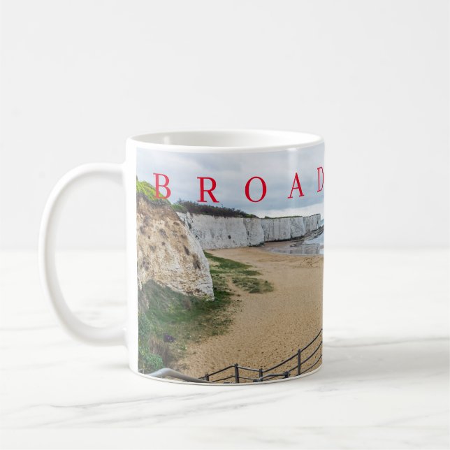 Broadstairs Kingsgate Bay coffee mug (Left)