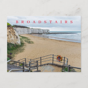 Broadstairs Kingsgate Bay view postcard