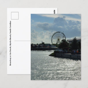 Broadway at the Beach, Myrtle Beach, SC Postcard