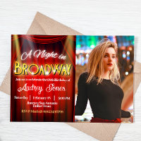 Broadway Birthday with Photo