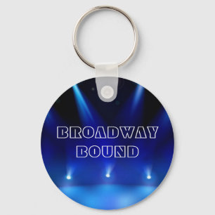 Broadway Bound Keychain