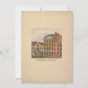 Broadway Circus and Olympic Theater NYC Card