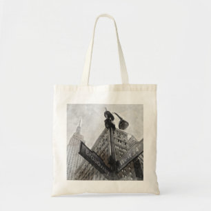 Broadway corner sign, NYC, USA Tote Bag