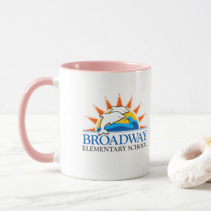 Broadway Elementary School Colour logo Mug
