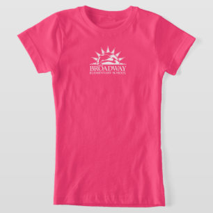 Broadway Elementary white logo kids T-Shirt