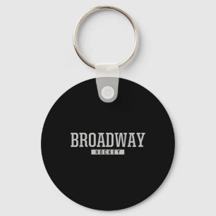 Broadway High School Hockey Key Ring