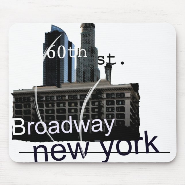 broadway mouse mat (Front)