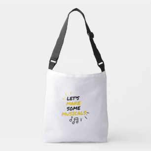 Broadway musicals and theatre crossbody bag