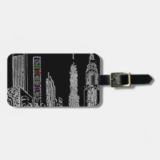 Broadway Nights Luggage Tag