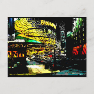 Broadway - Postcard