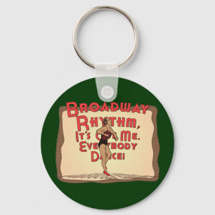 Broadway Rhythm /  Everybody Dance Key Ring