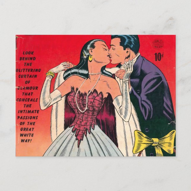 Broadway Romances Comic Book Postcard (Front)