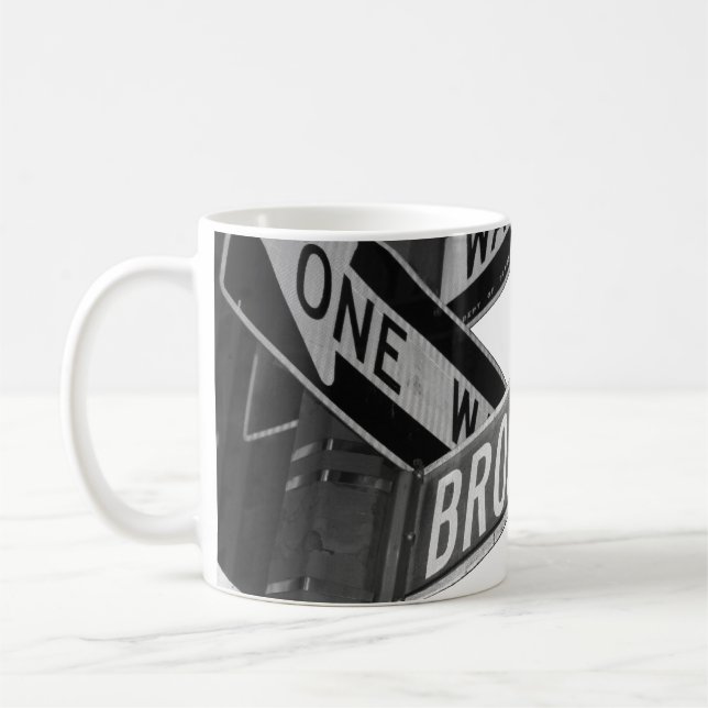 Broadway Sign Coffee Mug (Left)