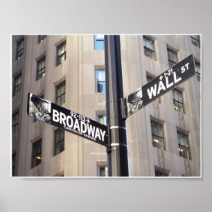 Broadway Sign Poster