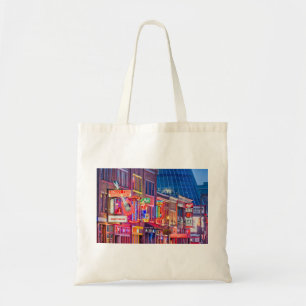 Broadway Street Downtown Nashville Tennessee Tote Bag