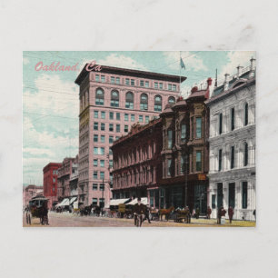 Broadway Street Vintage Postcard